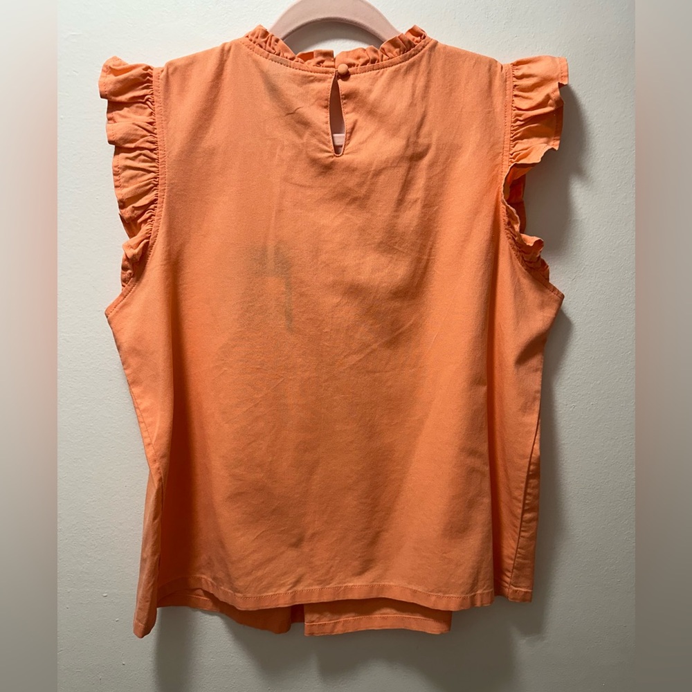 Universal Thread Coral Ruffle Blouse - Picture 3 of 8